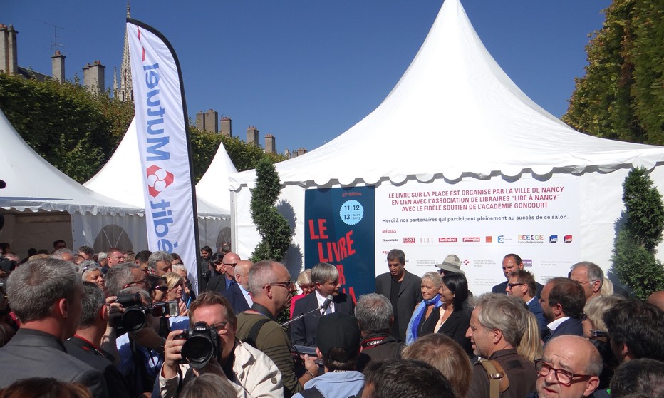 Le Livre sur la Place attire des centaines d’auteurs et des milliers de visiteurs. ©Bertrand Munier