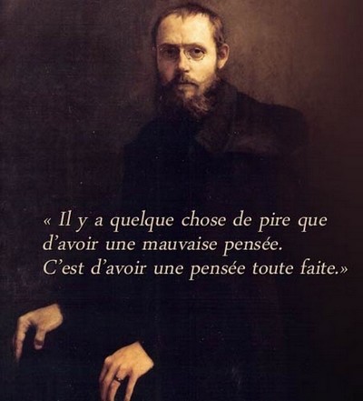 Charles Peguy, selon Pierre-Yves Le Priol est un homme qui arrive de l’extrême gauche, qui a été déçu par la gauche et qui cherche une cohérence dans sa pensée quelque part dans un grand centre.   © DR