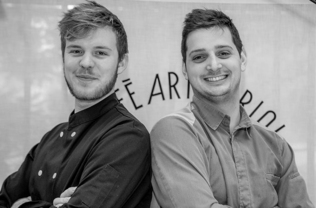 Au Café Artcurial le talent de ses deux chefs de cuisine, Filippo Rossato et Ilario Paravano. © www.cafeartcurial.fr Au Café Artcurial le talent de ses deux chefs de cuisine, Filippo Rossato et Ilario Paravano. © www.cafeartcurial.fr