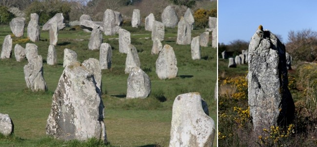 Aliignements du Ménec, de Kermario ou encore de Kerlescan © Richard Bayon et www.menhirs-carnac.fr