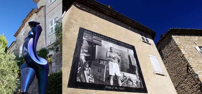 Dans les environs de Mougins la fondation Maeght ou le musée de la céramique qui renferme des œuvres du grand Picasso. © David Raynall