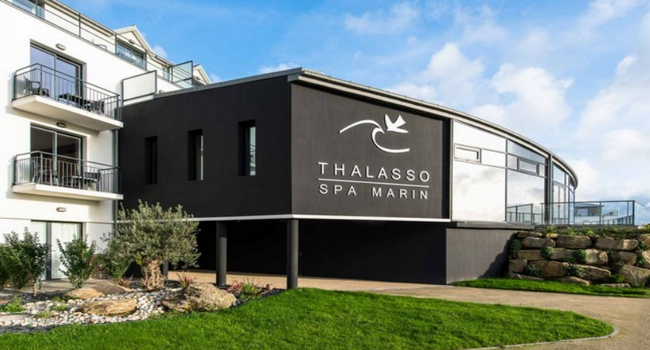 Le prestigieux Thalasso -Spa marin-Resort*** à Concarneau.© DR