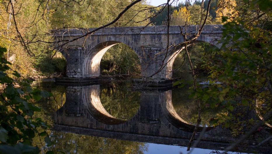 Pont de Sauliac-sur-célé.© Lot Tourisme Novello