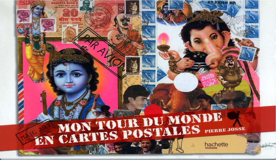 Sorti il y a quelques années aux éditions Hachette, «Mon tour du monde en cartes postales » présente une sélection de 25 cartes postales qui symbolisent chacune une destination du monde.