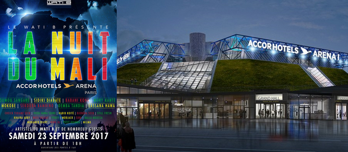Musique – «  La nuit du Mali » à l’Arena-Bercy de Paris  Musique – «  La nuit du Mali » à l’Arena-Bercy de Paris