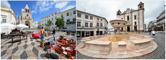 les villes comme Elvas et Évora, classées patrimoine mondial par l'UNESCO, démontrent l’âpre ténacité de leurs habitants..© David Raynal