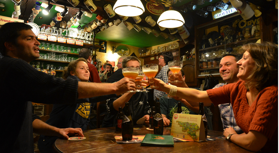 Produit phare de la Wallonie gourmande inscrite au patrimoine mondial de l’Unesco, la bière symbolise à elle seule l’esprit du partage et de la générosité belge.Crédit photo Pascal Willems.