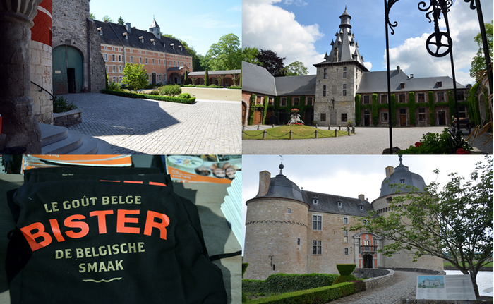De gauche à droite : Abbaye des trappistes de Rochefort; Château de Bioul ; Château de Lavaux-sainte-Anne Copyright pour les photos David Raynal De gauche à droite : Abbaye des trappistes de Rochefort; Château de Bioul ; Château de Lavaux-sainte-Anne Copyright pour les photos David Raynal