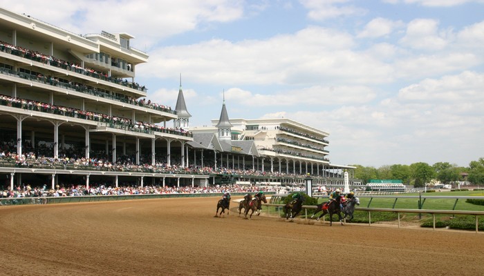 Churchill Downs, mythique champ de courses accueillant – entre autres – le non moins légendaire Kentucky Derby chaque année au mois de mai.© DR