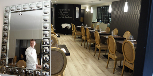 Le regard tourné vers l’avenir pour Patrick Fréchin et son restaurant « Transparence » à deux pas de la place Stanislas à Nancy. ©Bertrand Munier Le regard tourné vers l’avenir pour Patrick Fréchin et son restaurant « Transparence » à deux pas de la place Stanislas à Nancy. ©Bertrand Munier