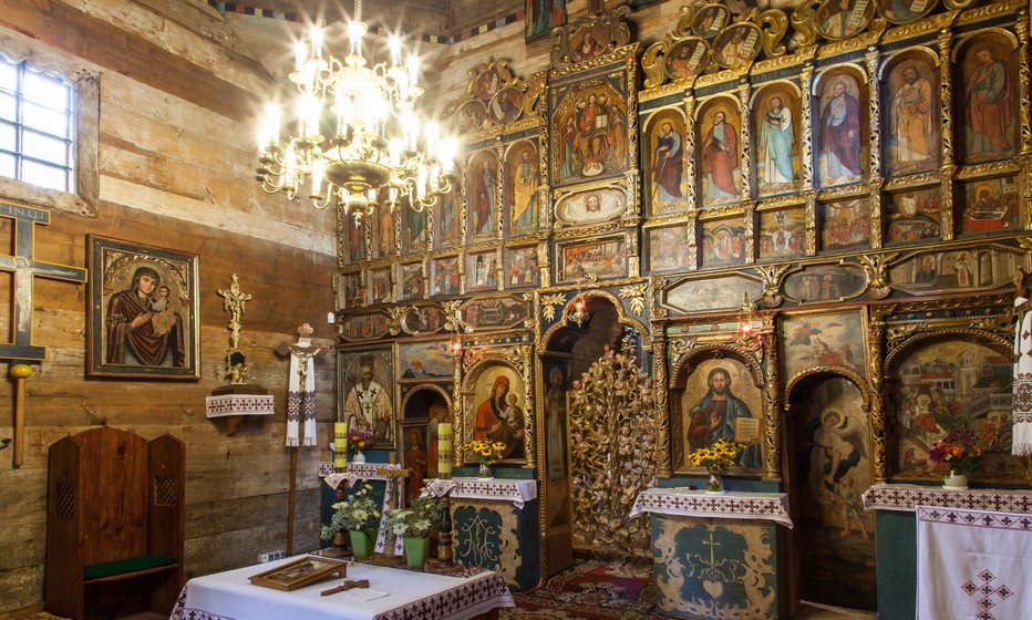 Eglise en bois de Chotyniec. Crédit photo Krzysztof Zajączkowski