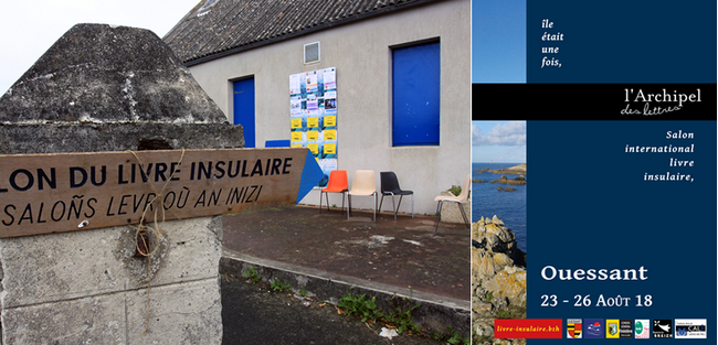 @ David Raynal et affiche du Salon du livre @ DR @ David Raynal et affiche du Salon du livre @ DR