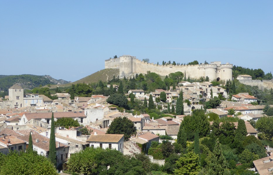 Vue générale sur Villeneuve Les Avignon @ C.Gary