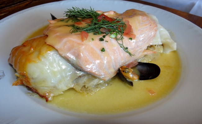 La choucroute de poissons ? Simplement divine ! ©Bertrand Munier La choucroute de poissons ? Simplement divine ! ©Bertrand Munier