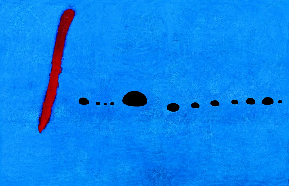 Grand Bleu II.1961 Miro - Copyright Grand Palais