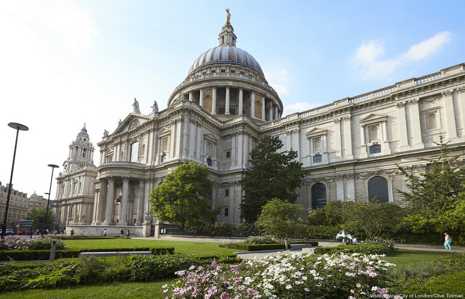 La cathédrale Saint Paul  © O.T. England La cathédrale Saint Paul  © O.T. England
