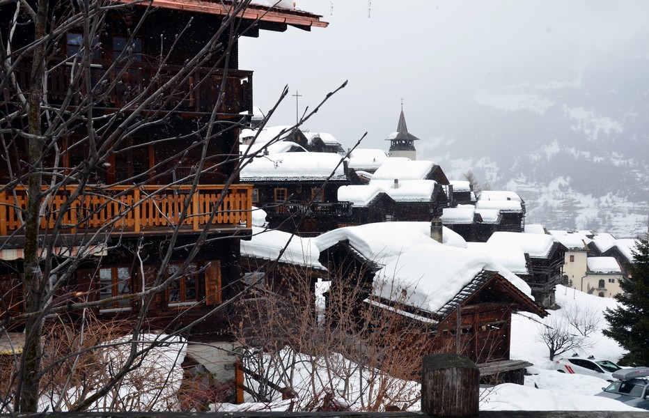 Grementz dans le Valais, un village dans un décor  de carte postale. @ David Raynal