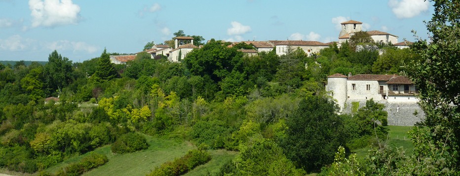 Vue sur Pujols cité médiévale du Lot et Garonne. @ O.T. Lot et Garonne