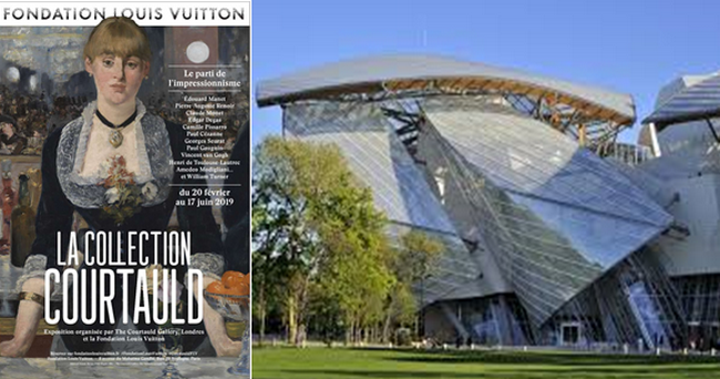 Exposition Courtauld à la Fondation Vuitton (Paris) - @ Fondation Vuitton Exposition Courtauld à la Fondation Vuitton (Paris) - @ Fondation Vuitton