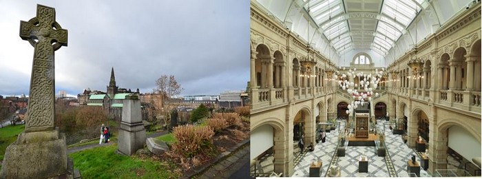 Pour les inconditionnels de l'architecte, une de ses œuvres de jeunesse est encore visible jusque dans la Nécropole, près de la cathédrale. Crédit Photo People Make Glasgow et David Raynal.