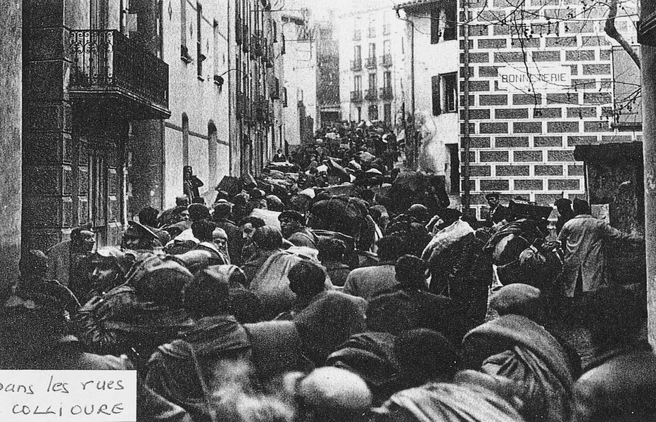 Retirada - Collioure - 1939  @ DR - Photo d'archives  @ argelès-sur-mer.com Retirada - Collioure - 1939  @ DR - Photo d'archives  @ argelès-sur-mer.com