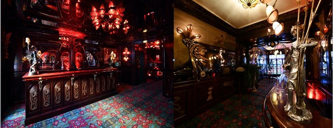 Du sol au plafond, les décors intérieurs s’inspirent de la faune, de la flore et du charme au féminin. ©Alexandre Marchi Du sol au plafond, les décors intérieurs s’inspirent de la faune, de la flore et du charme au féminin. ©Alexandre Marchi