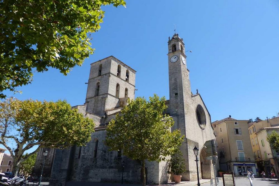 La concathédrale Notre-Dame-du-Bourguet également baptisée Notre-Dame du Marché. @ DR