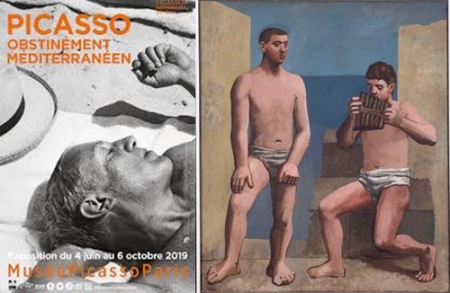 Affiiche expo et La flûte de Pan Picasso. @ RMN-Grand Palais -  Adrien Didierjean Affiiche expo et La flûte de Pan Picasso. @ RMN-Grand Palais -  Adrien Didierjean