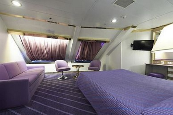 Un exemple de cabine sur le Corsica Ferries pour bien commencer les vacances. Crédit photo Corsica Ferries/D.R.