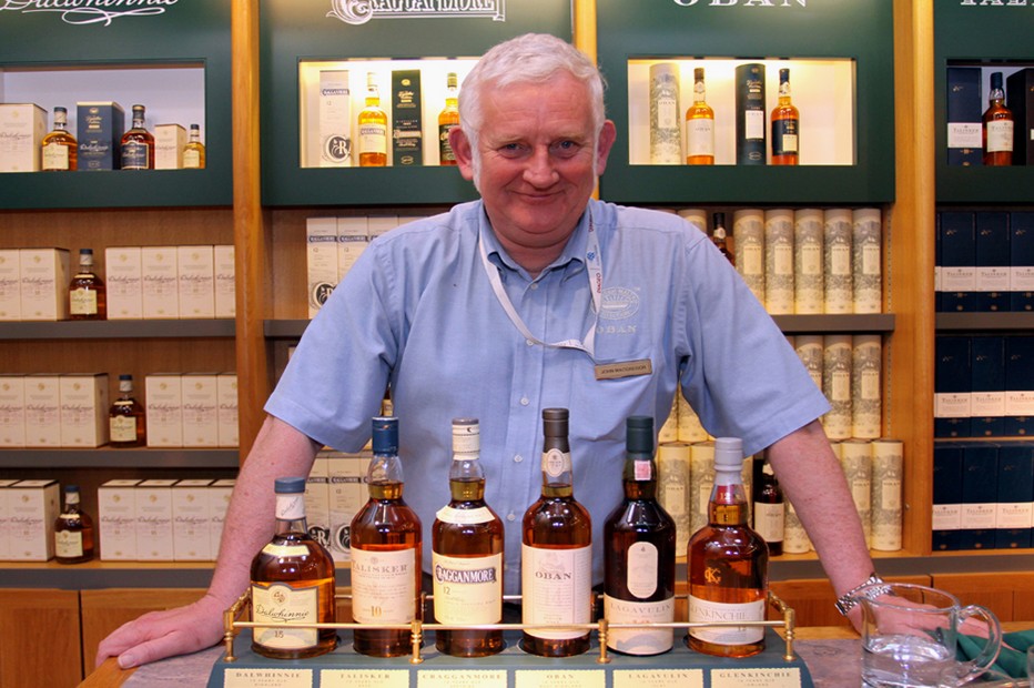 Dégustation de whisky à la distillerie d'Oban. Crédit photo David Raynal.