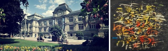 Le musée des Beaux Arts de Rouen et l'exposition So British avec des toiles de Simon Hantaï  @ Musée des Beaux Arts de Rouen Le musée des Beaux Arts de Rouen et l'exposition So British avec des toiles de Simon Hantaï  @ Musée des Beaux Arts de Rouen