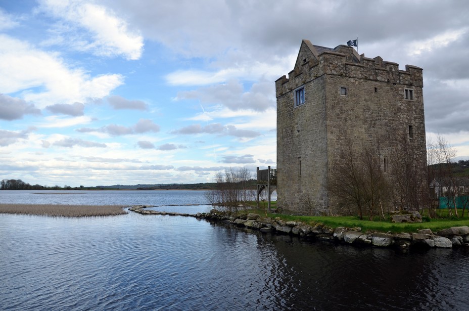 Une forteresse normande sur le Lough Derg. Crédit photo David Raynal