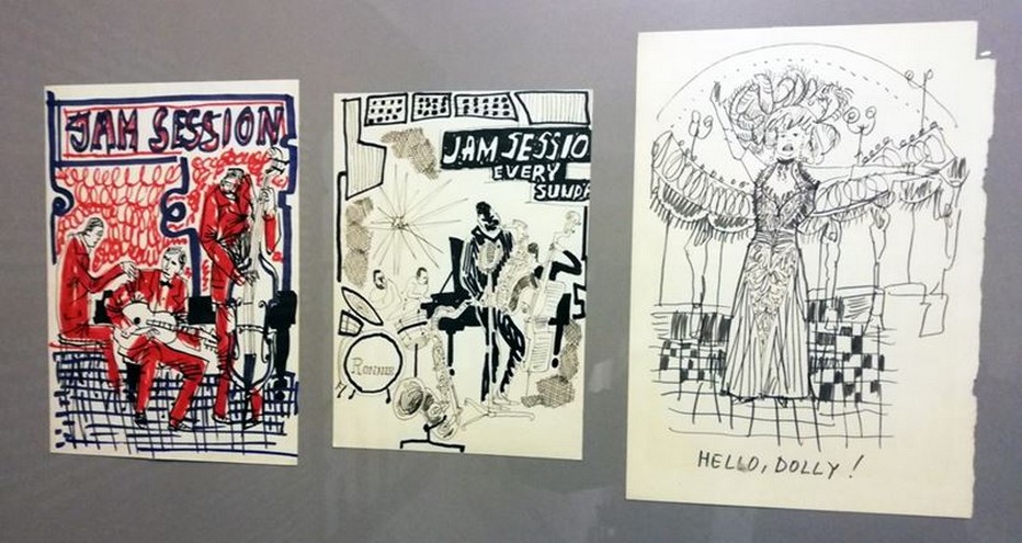 Šlitr est devenu l’un des principaux artistes caricaturistes et illustrateurs tchécoslovaques de la fin des années 50 et 60. @ expo Jiří Šlitr - photo David Raynal