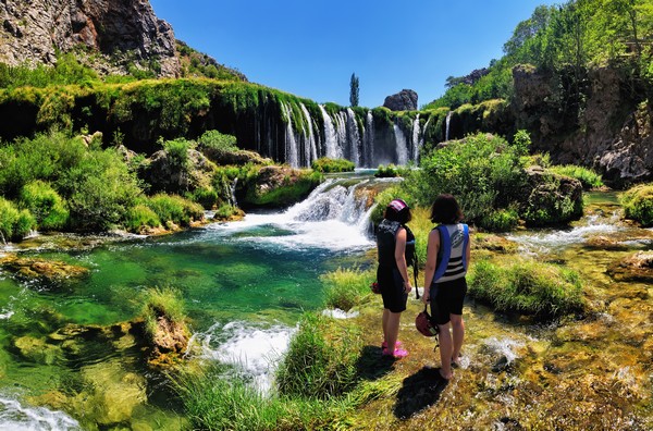 La Croatie s’ouvre de nouveau, progressivement, au tourisme - Les cascades de.Zrmanja  à Gospic@-  OT Croatie