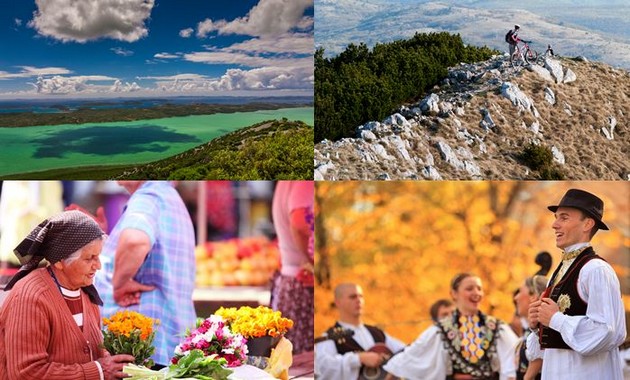 Danses folkloriques,fleurs de toutes les couleurs, mer,montagne,sport cyclisme,randonnée,bâteau,pêche, tout est prêt pour accueillir à nouveau les touristes. @ OT Croatie