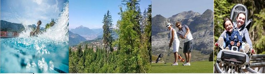 Le choix des activités pendant la saison estivale aux Carroz @ DR et OT des Carroz. Le choix des activités pendant la saison estivale aux Carroz @ DR et OT des Carroz.