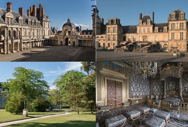 Le château de Fontainebleau auxx muutiples visages. Crédit photo Serge Reby, Béatrice Lécuyer-Bibal.