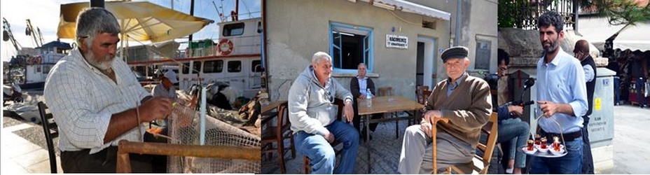 Scène de vie populaire sur la côte égéenne près d'Izmir. Crédit photo David Raynal.