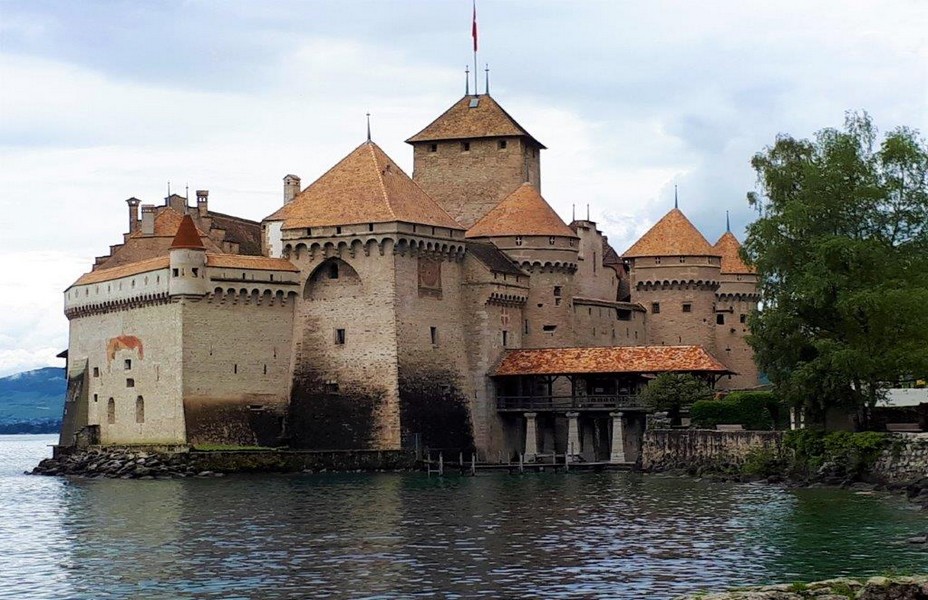 Riviera vaudoise château de Chillon ©Degon