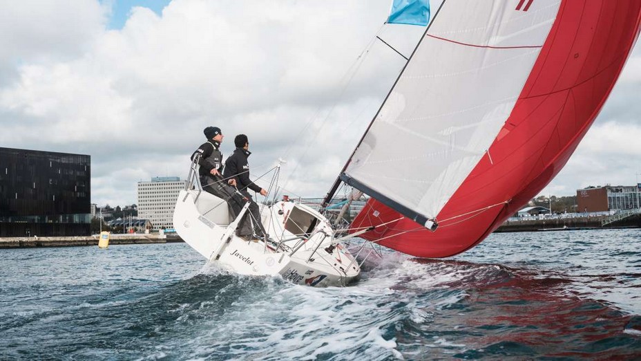 La Transat Jacques Vabre est la plus longue course transatlantique en double. Crédit photo Transat Jacques Vabre.