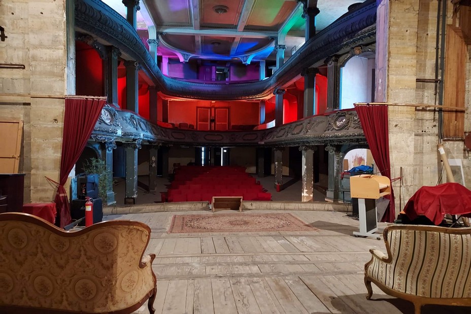 théâtre des Bleus de Bar, vue depuis la scène :@William Alif théâtre des Bleus de Bar, vue depuis la scène :@William Alif