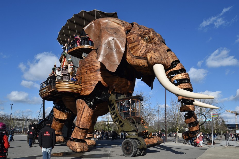 Ile de Nantes L'éléphant des machines de l'île JDB-GE-1