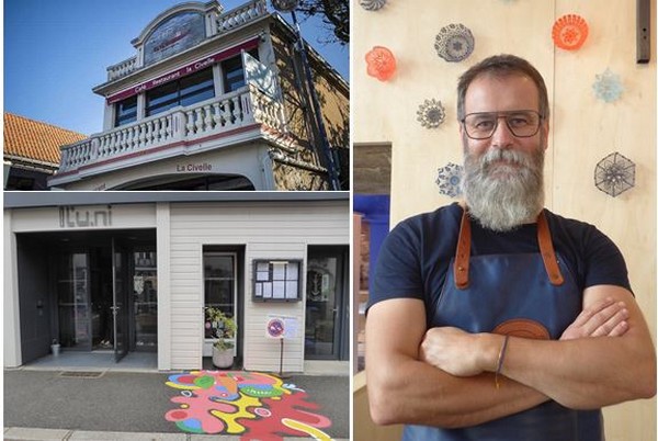 La Civelle à Trentemoult @ DR ; Façade du restaurant l'U.NI @ C.Gary et  Richard Cornet, l'excellent  chef du restaurant l’Aménité. @ C.Gary La Civelle à Trentemoult @ DR ; Façade du restaurant l'U.NI @ C.Gary et  Richard Cornet, l'excellent  chef du restaurant l’Aménité. @ C.Gary