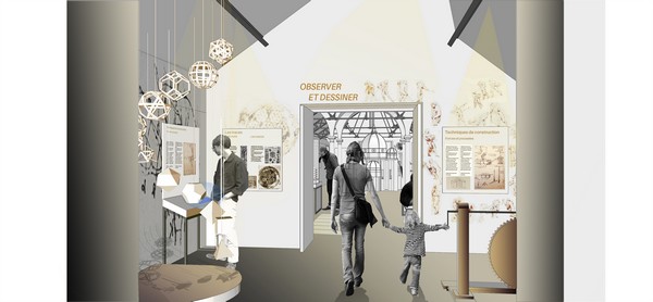 Léonard de Vinci architecte @ Clos Lucé - Arc en scène. Léonard de Vinci architecte @ Clos Lucé - Arc en scène.