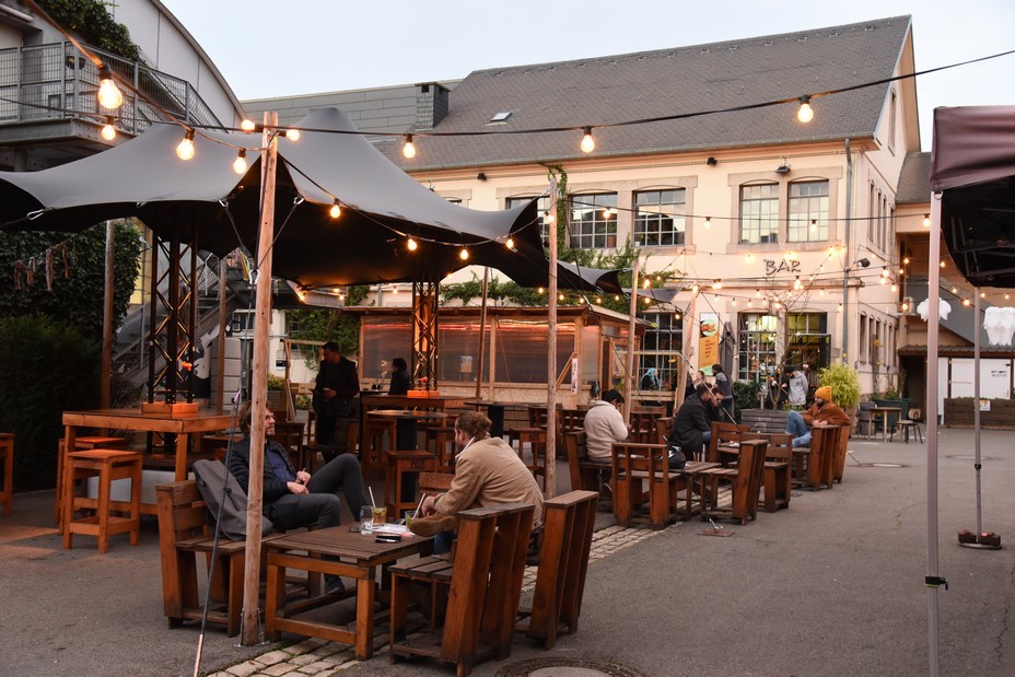 Esch - Belval , désormais un lieu culturel et convivial. @ Richard Bayon