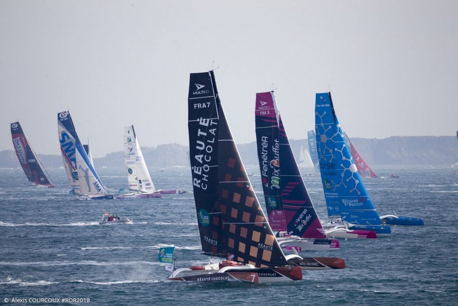 Départ Route du Rhum @Alexis Courcoux