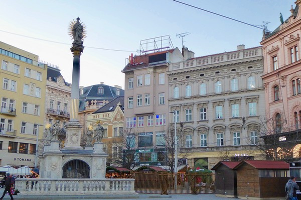 Brno Place de la vieille ville @C.Gary