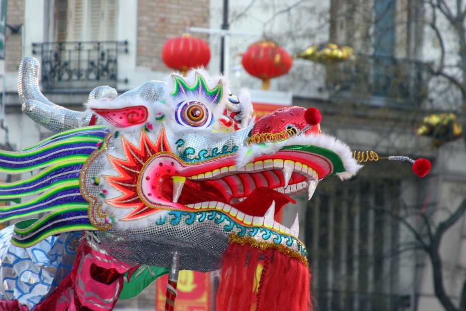 Défilé du Nouvel An Chinois à Paris dans le 13e arrondissement @ David Raynal