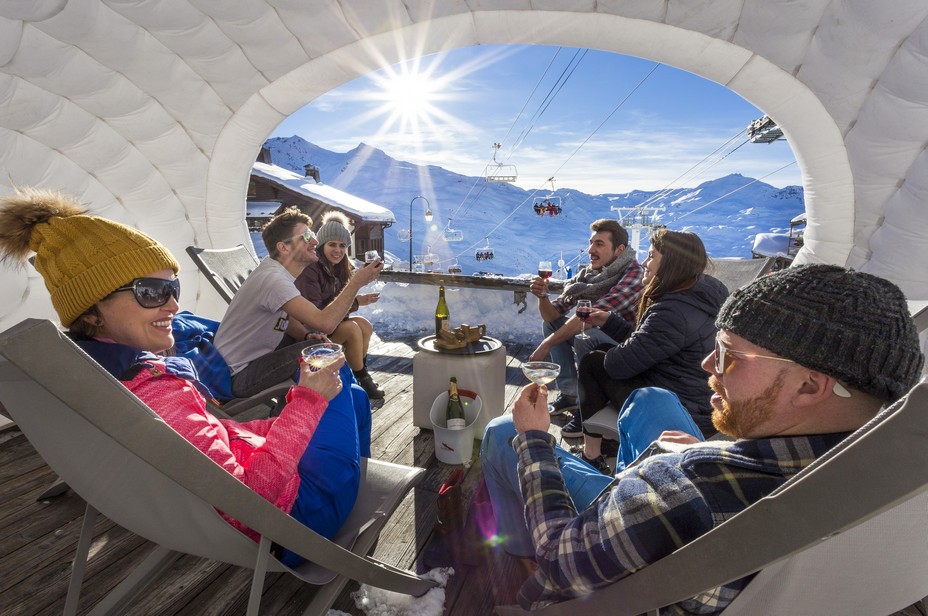 Terrasse Igloo - Les Arolles-ValThorens-®M.Reyboz