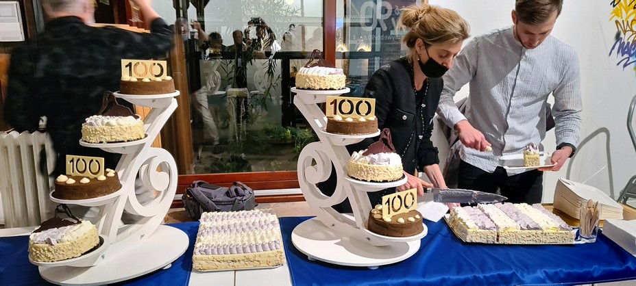 Des pâtisseries originales pour fêter le centenaire du Territoire de Belfort. @ David Raynal